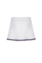Load image into Gallery viewer, Super Smart Stripes on White Skort