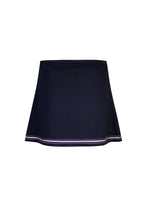Load image into Gallery viewer, Super Smart Stripes on Navy Skort
