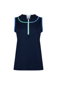The Emma Tennis and Padel Top in Navy
