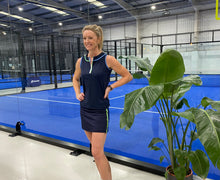 Load image into Gallery viewer, The Emma Tennis and Padel Top in Navy
