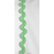 Load image into Gallery viewer, White Organic Cotton V Neck Tennis T-Shirt with Ric Rac Detail