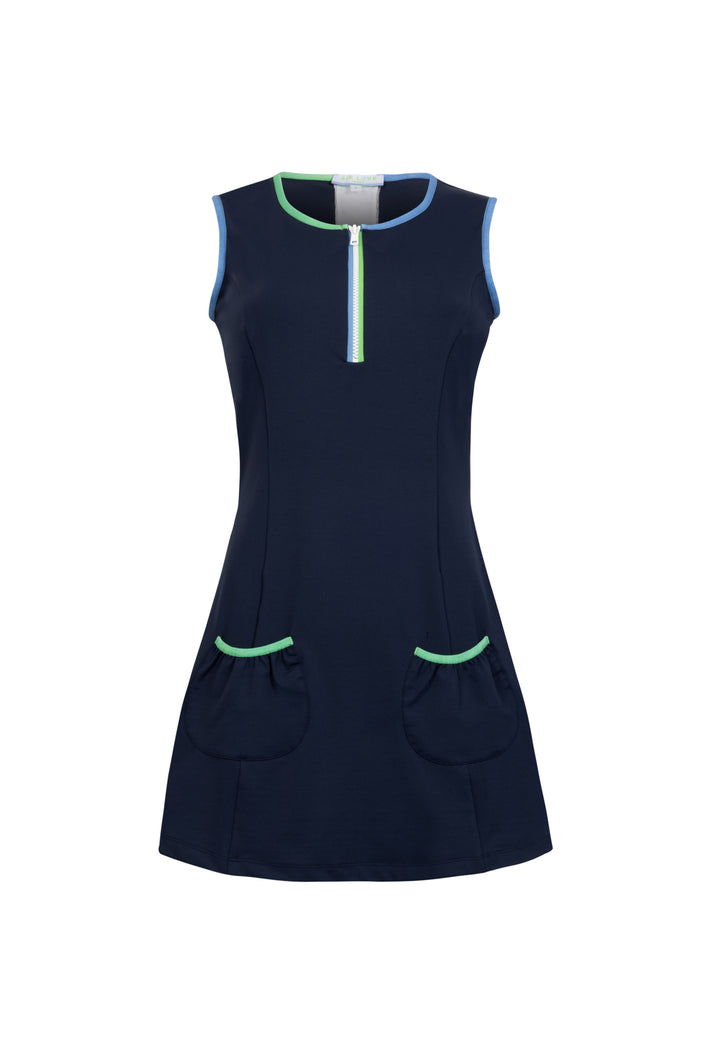 The Emma Tennis and Padel Dress in Navy