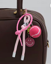 Load image into Gallery viewer, Tennis Bag Ball Charm/Key Ring