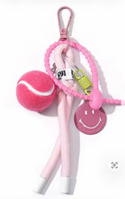 Load image into Gallery viewer, Tennis Bag Ball Charm/Key Ring