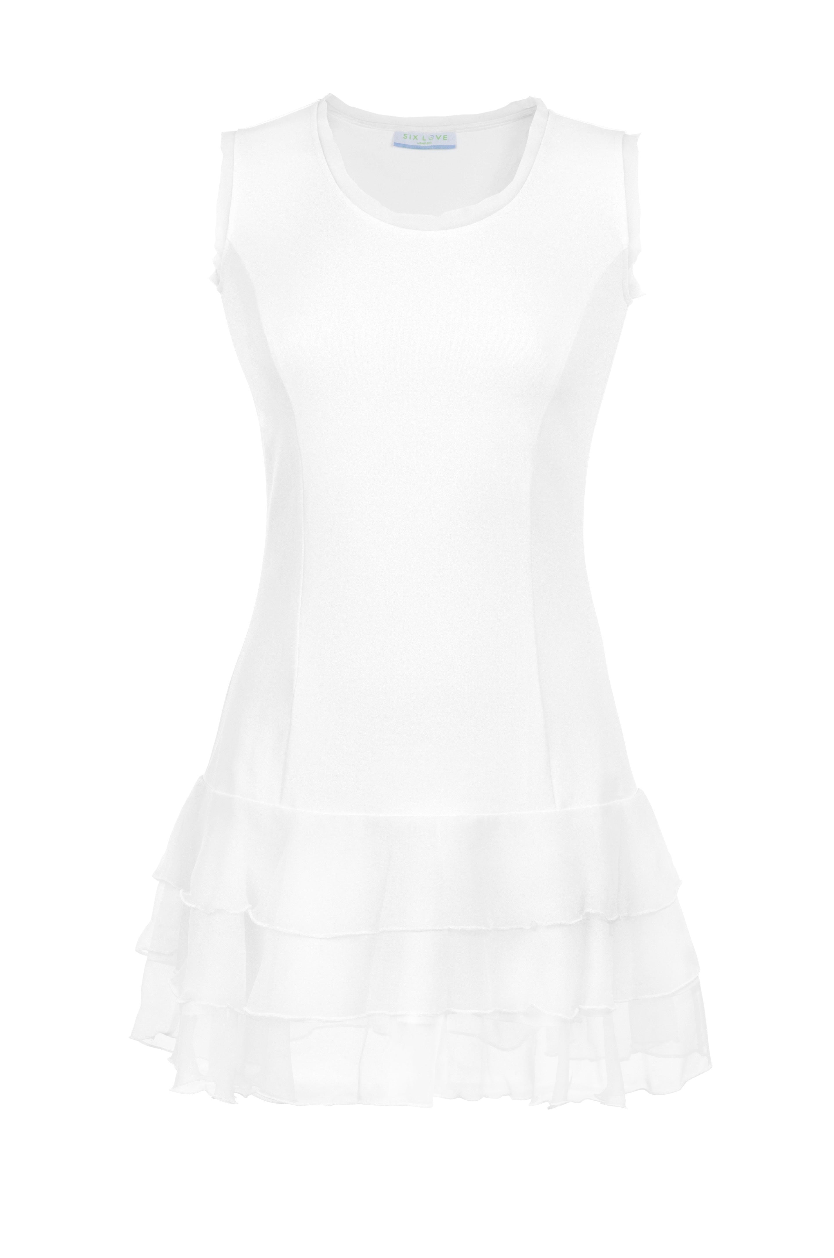 Fila white hotsell tennis dress